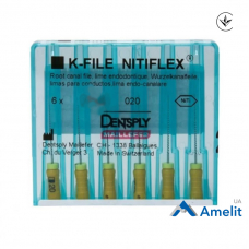 Інструмент ручний K-File Nitiflex №20, 25 мм (Dentsply Sirona), 6 шт./пак